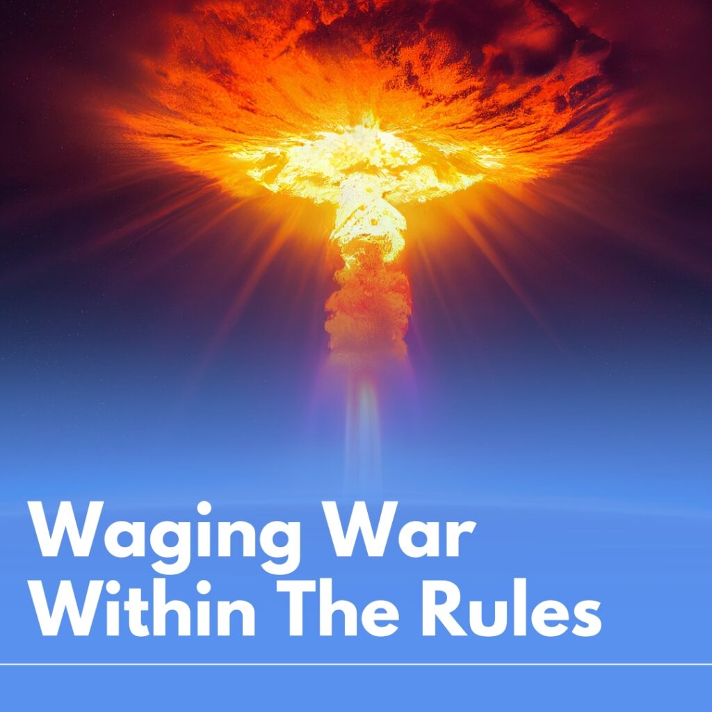 Image of mushroom cloud explosion