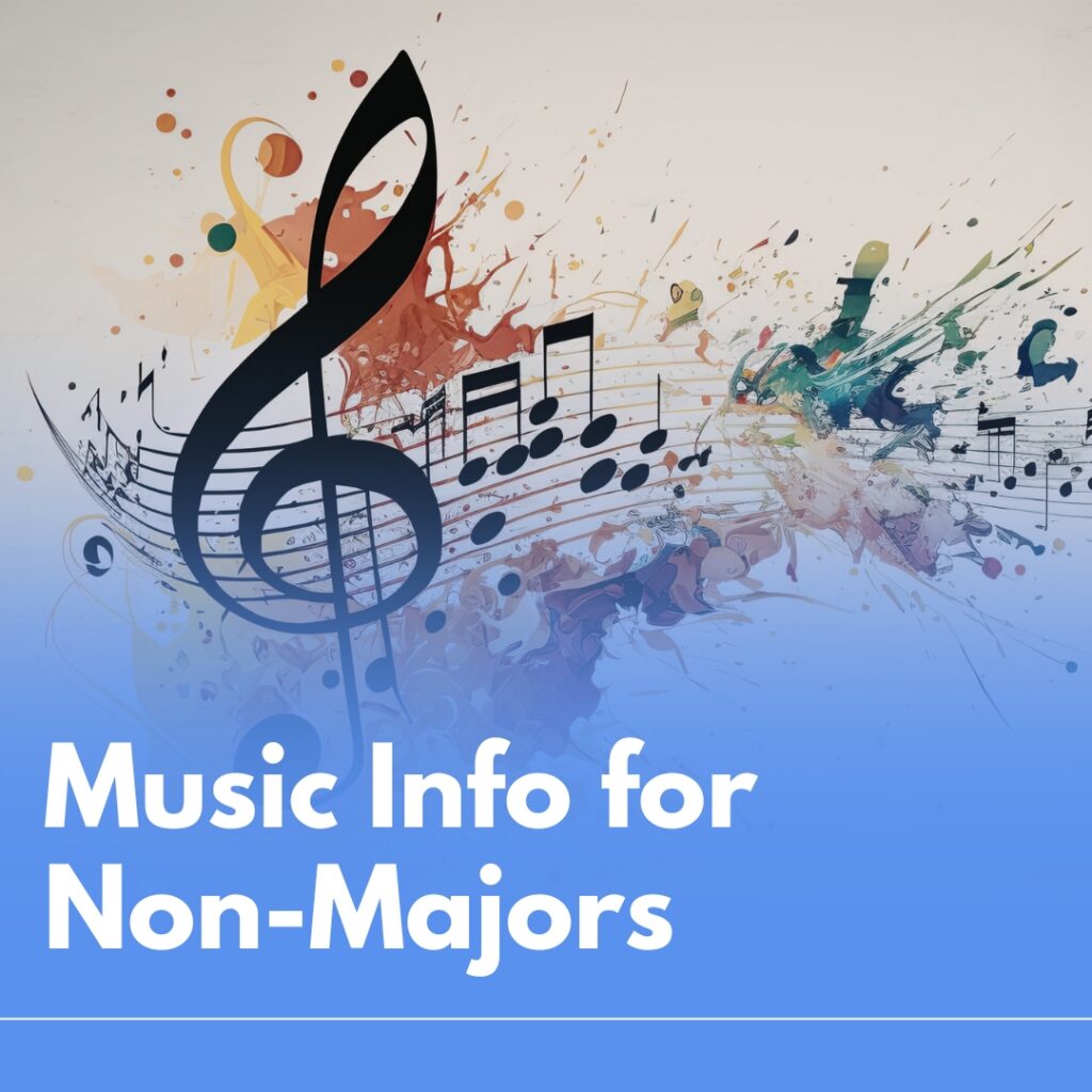 Graphic of Music notes.