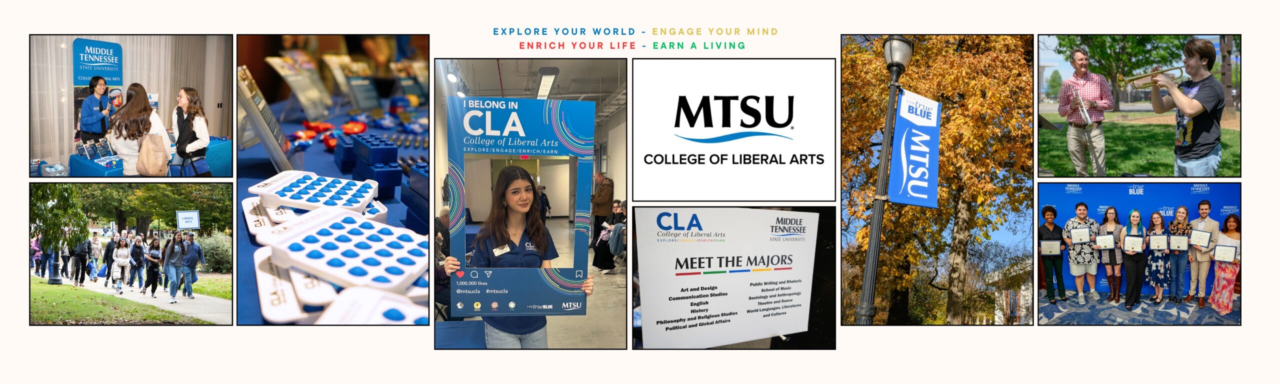 collage of CLA images